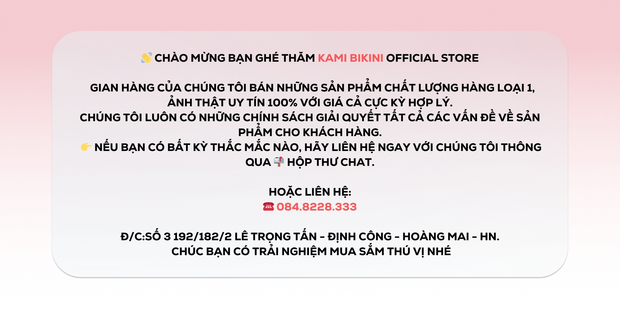 Kami Bikini Cửa hàng trực tuyến Shopee Việt Nam