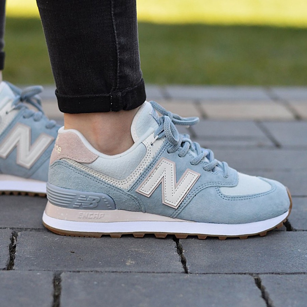 New balance sale 574 xanh