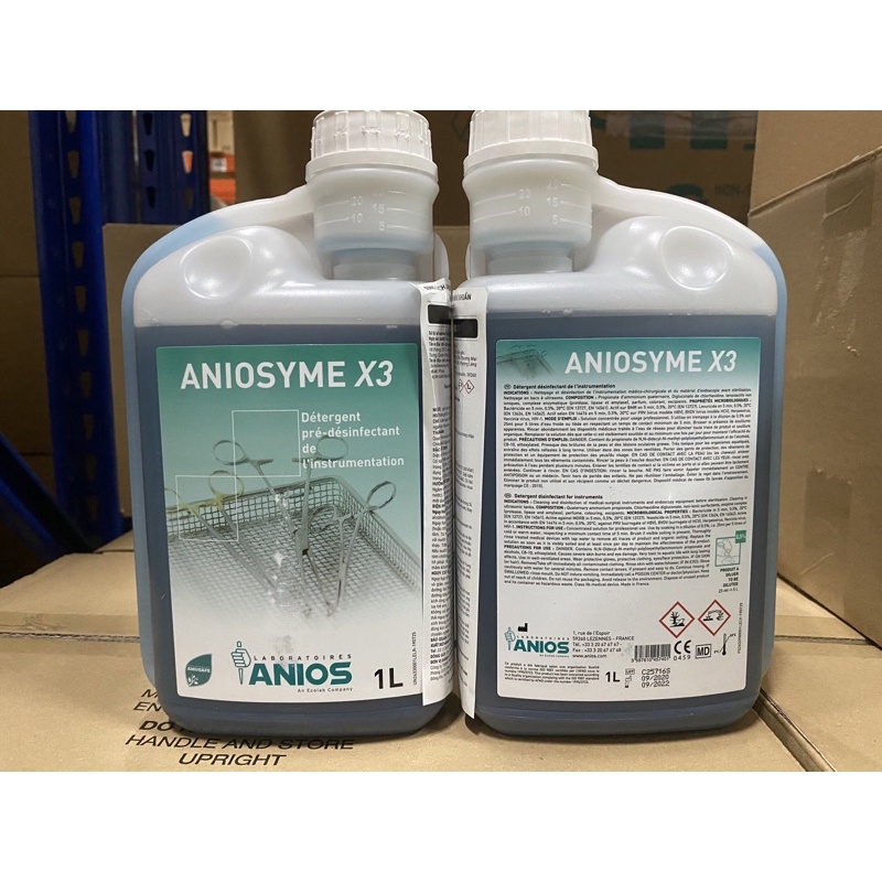 Dung dịch làm sạch và khử nhiễm dụng cụ-ANIOSYME X3