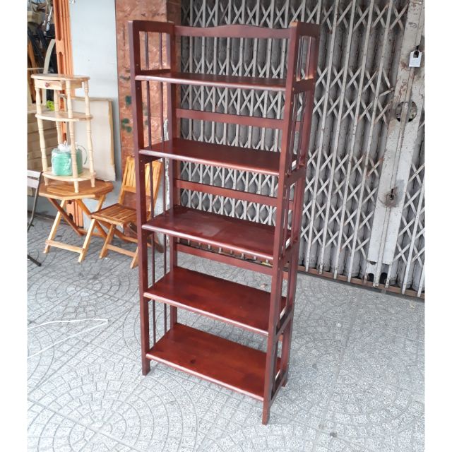 Kệ sách 5 tầng 60cm NÂU - LÊ TÂM Furniture | Shopee Việt Nam