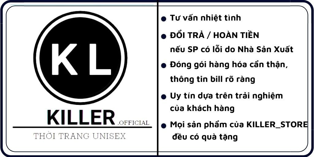 KILLER FASHION, Cửa hàng trực tuyến Shopee Việt Nam
