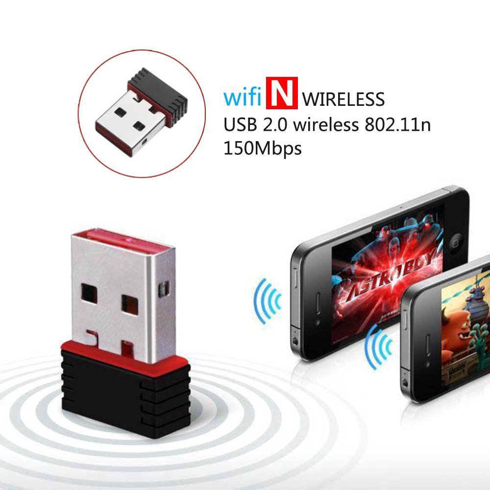 USB Wifi 802.11N - Thu sóng wifi cho máy tính,laptop-dc2439 | Shopee Việt  Nam