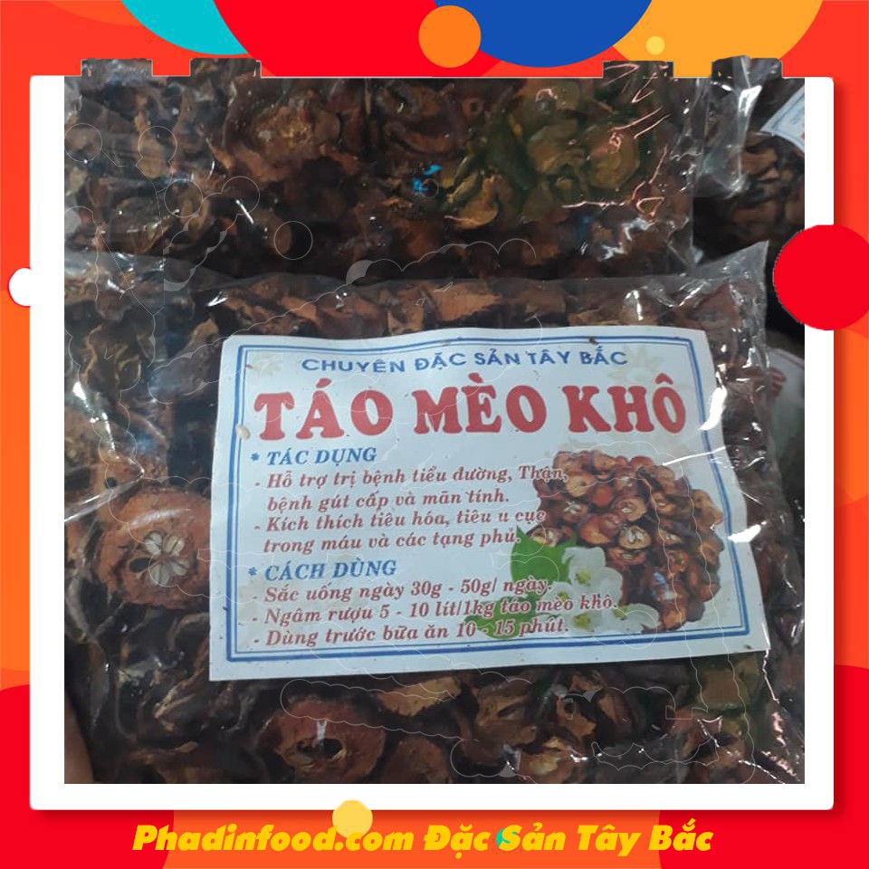 Táo Mèo Khô (quả táo mèo thái lát phơi khô túi 1kg) | Shopee Việt Nam