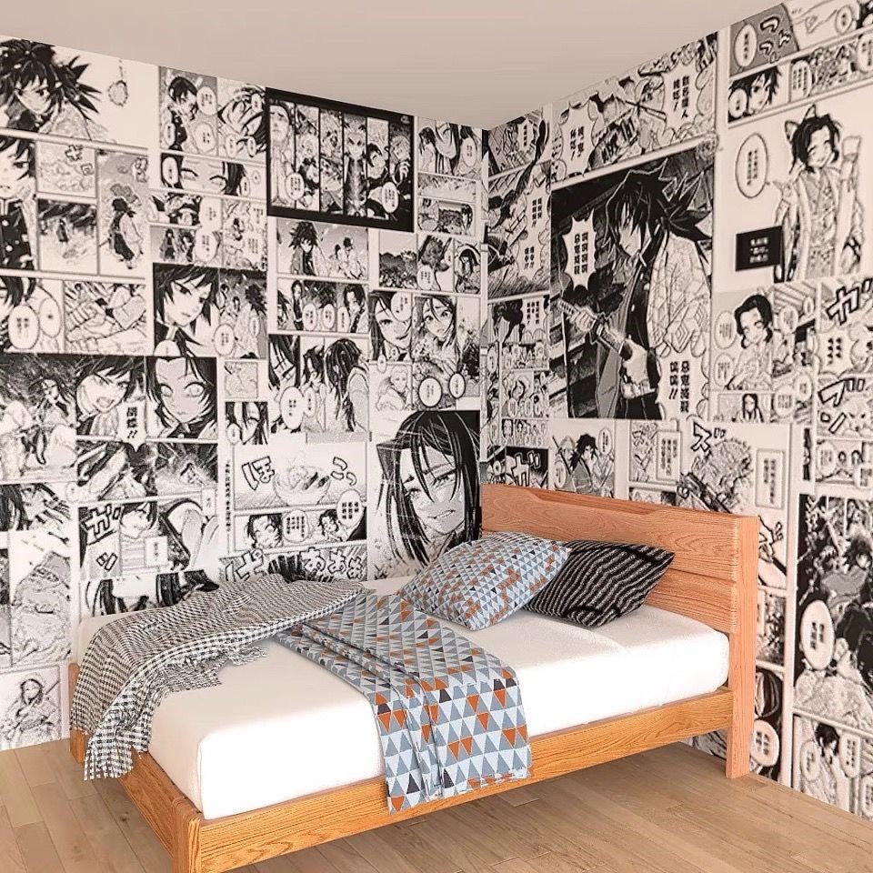 Tường Manga - Tường anime theo yêu cầu Onepiece, Haikyuu, yaoi ...