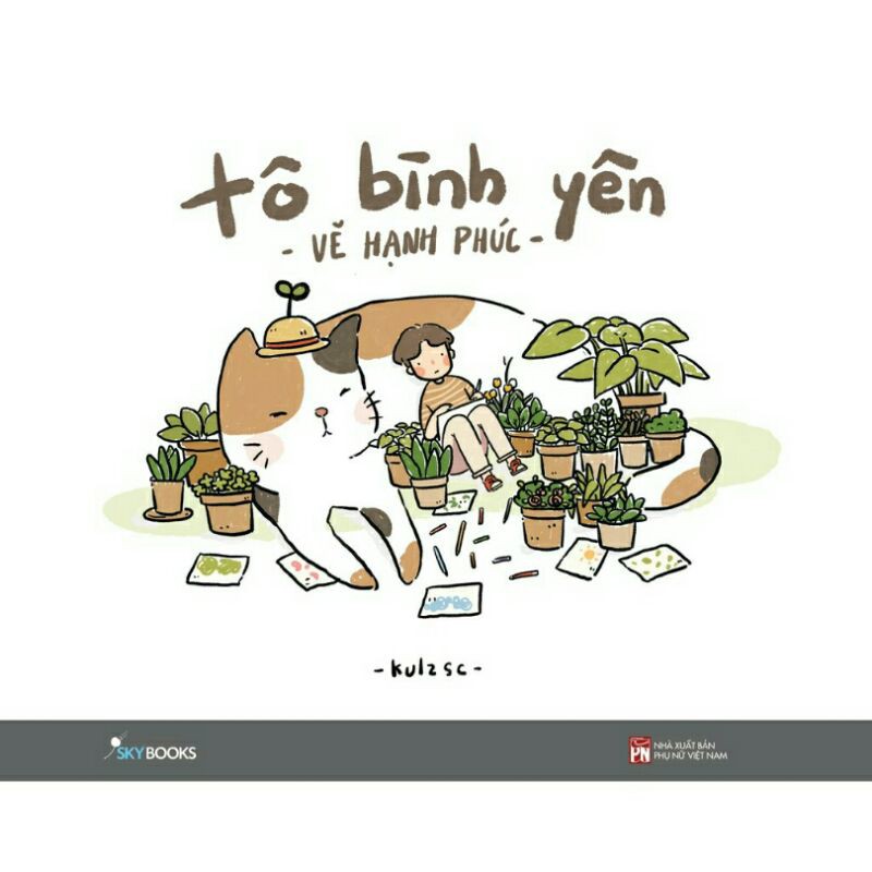 Sách Tô Màu Tô Bình Yên Vẽ Hạnh Phúc Kulzsc | Shopee Việt Nam