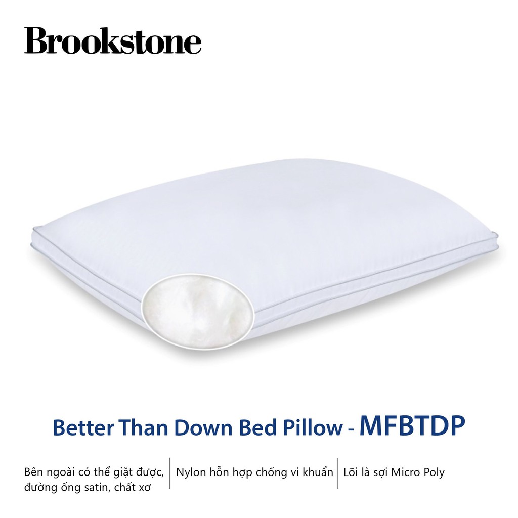 G i Brookstone BTD Queen Pillow 2PK GUS c b n b i Olee