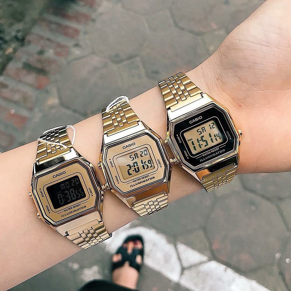 Casio 2024 la680 gold