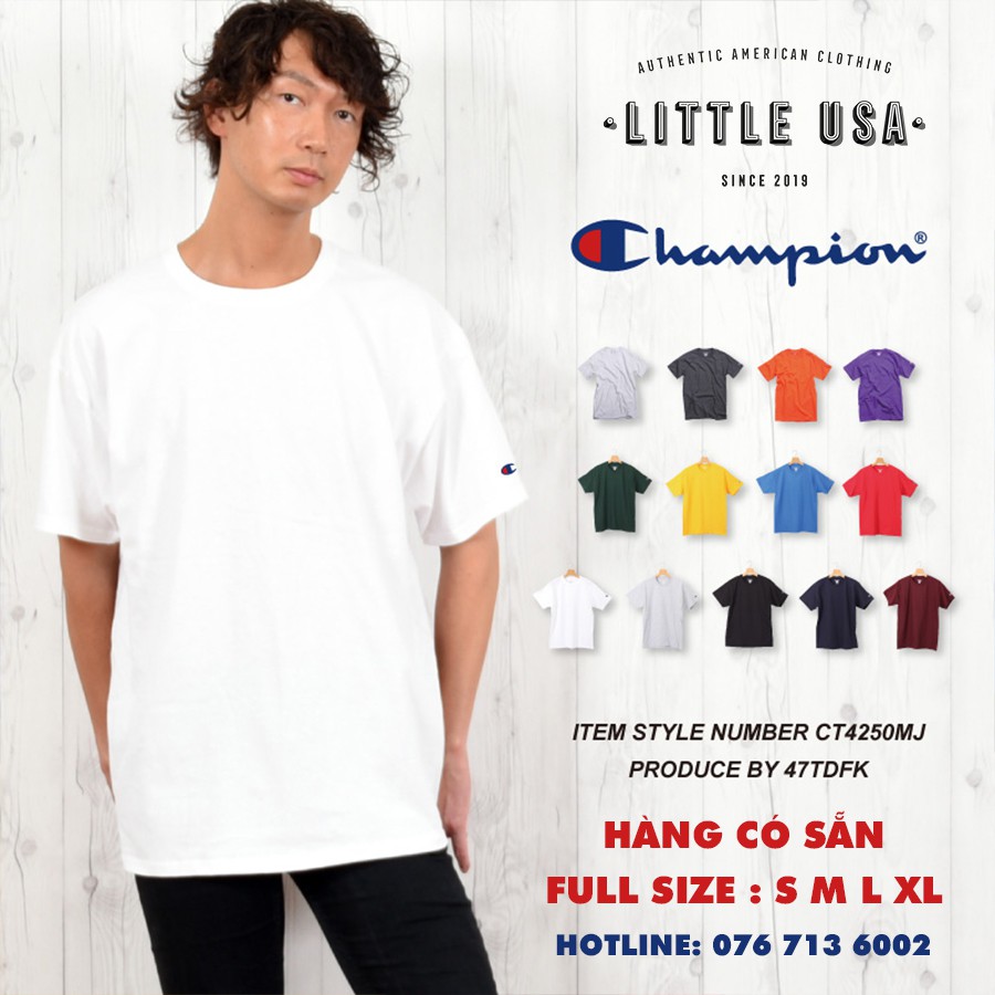 Champion 2024 basic tee