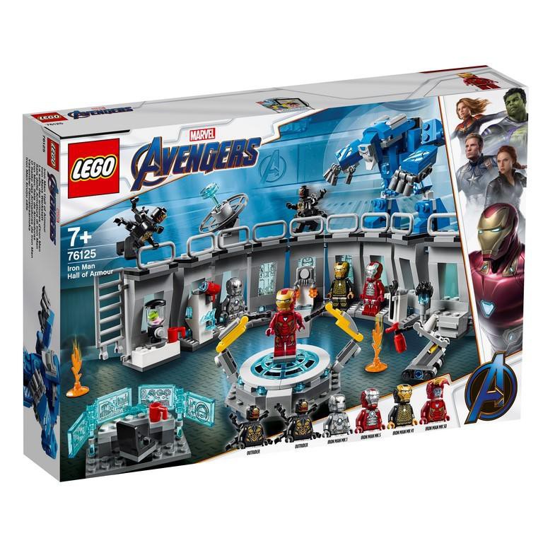 Hàng Có Sẵn] Lego 76125 Avengers Endgame Iron Man Hall Of Armor - Phòng  Chứa Áo Giáp Người Sắt Chính Hãng | Shopee Việt Nam
