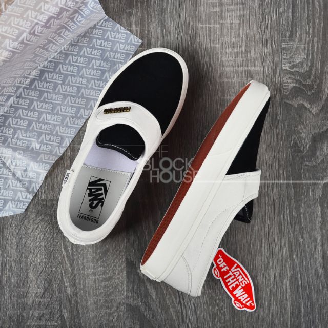 Fear of god hot sale vans slip on