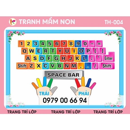 DECAL TRANG TRÍ LỚP - PHÒNG TIN HỌC TH-004 | Shopee Việt Nam