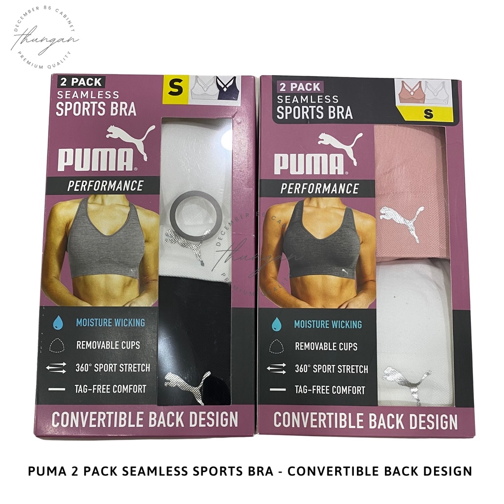 Puma Sports Bras 2 Pack