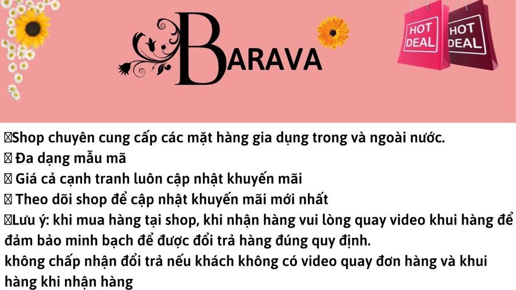 BARAVA, Cửa hàng trực tuyến | Shopee Việt Nam