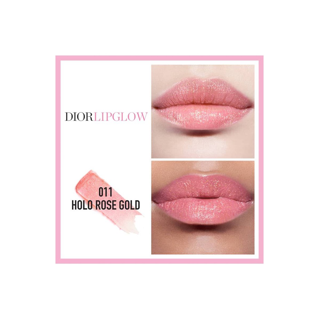 Rose gold hotsell dior lip glow