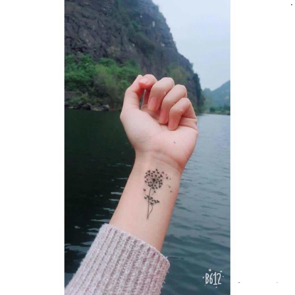 Hình Xăm Dán Cỏ Ba Lá Và Hoa Bồ Công Anh 10X6Cm+ Mua 10 Tặng 4 Tấm Đồng  Size | Shopee Việt Nam