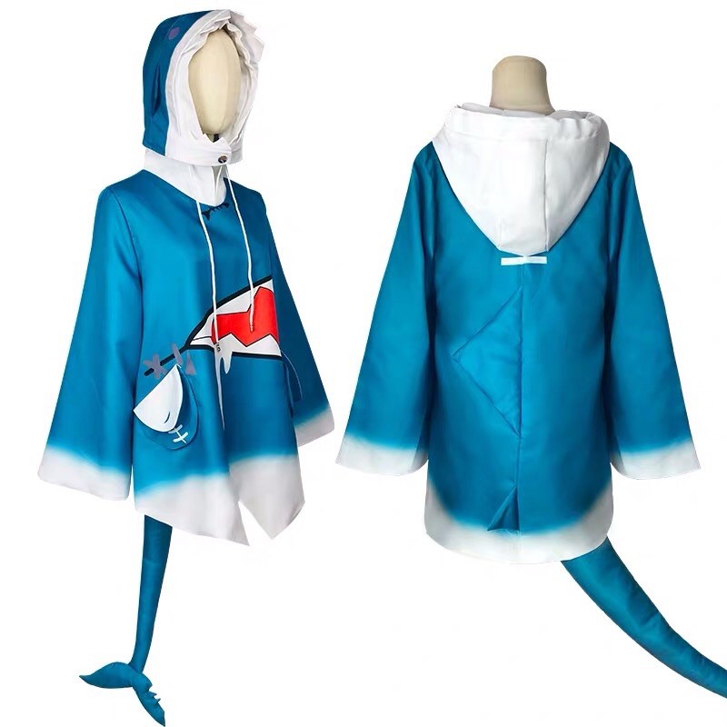 Set đồ cosplay Gawr gura | Shopee Việt Nam