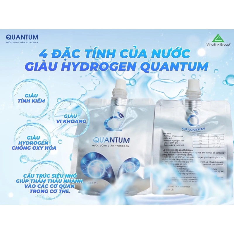 Nước Lượng Tử Quantum - Công Nghệ Đột Phá Cho Sức Khỏe Toàn Diện