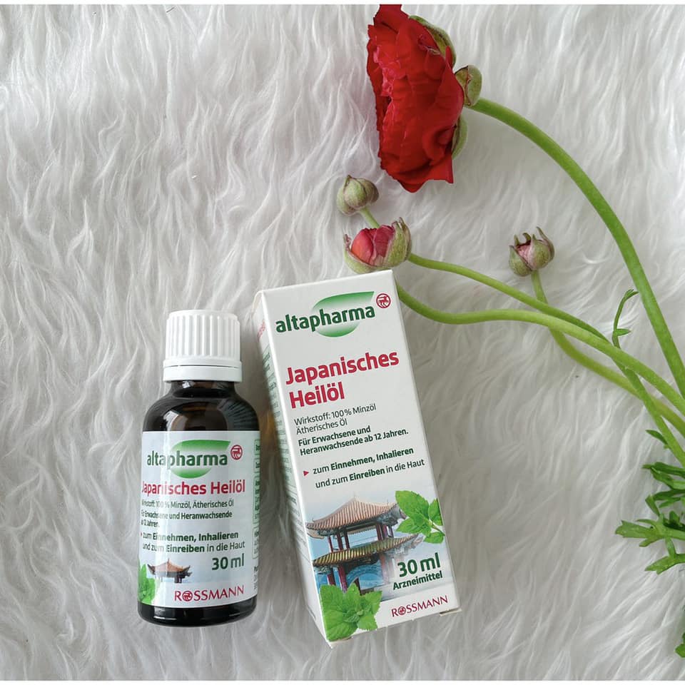 Tinh dầu bạc hà -Dầu thảo dược Japanisches Altapharma | Shopee Việt Nam