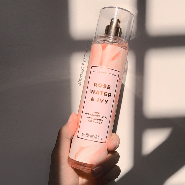 Rose water and ivy body online mist