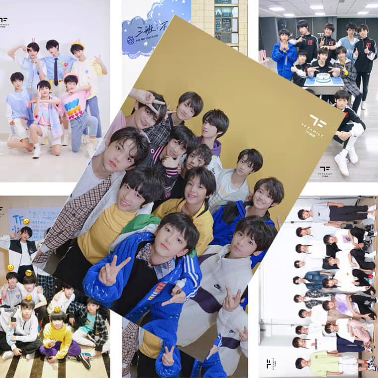 Poster Khổ A2 F3 Tf Gia Tộc Tf Family | Shopee Việt Nam