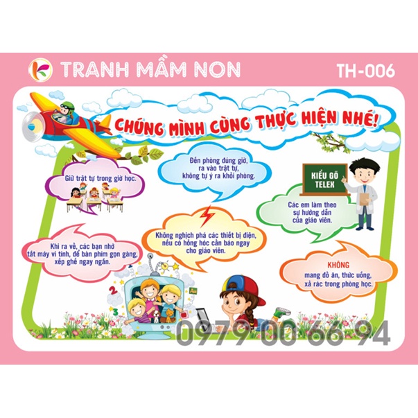 TRANH TRANG TRÍ PHÒNG TIN HỌC (Decal) -TH006 | Shopee Việt Nam