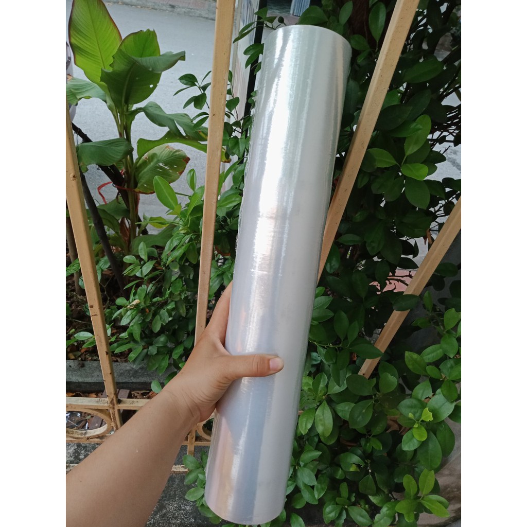 Cuộn màng nilon pe 2 kg bọc gói hàng hải phòng | Shopee Việt Nam
