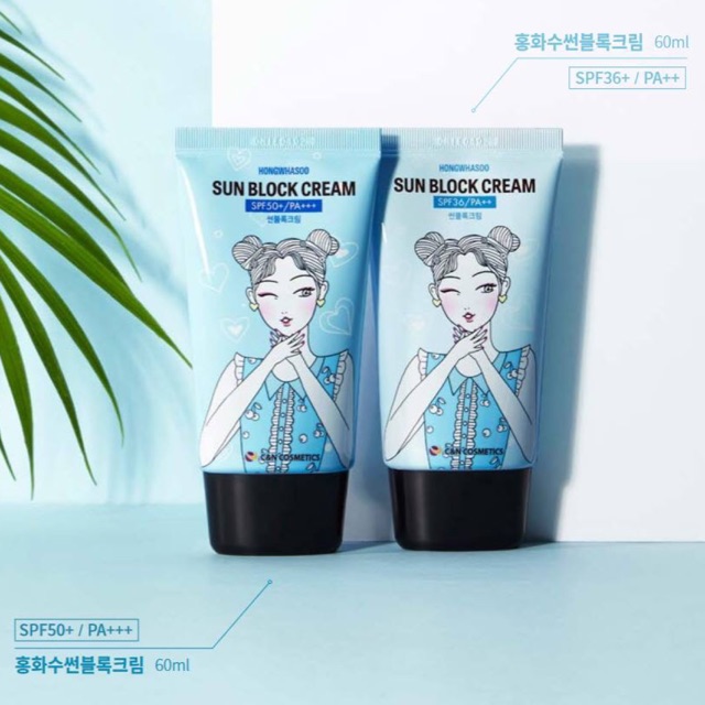 Kem chống nắng Hongwhasoo Sun Block Cream | Shopee Việt Nam
