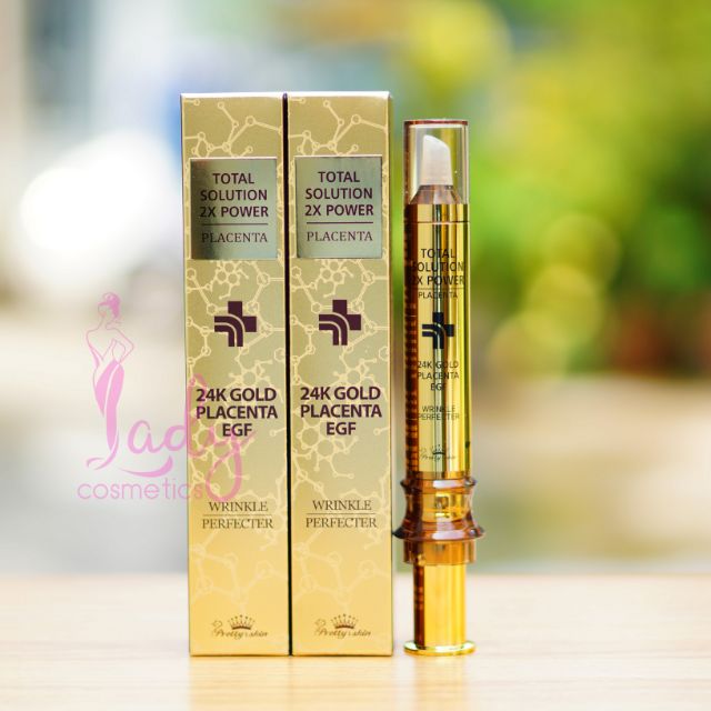 PRETTY SKIN- chất ốc sên vàng 24K Gold Placenta EGF 12ml | Shopee Việt Nam