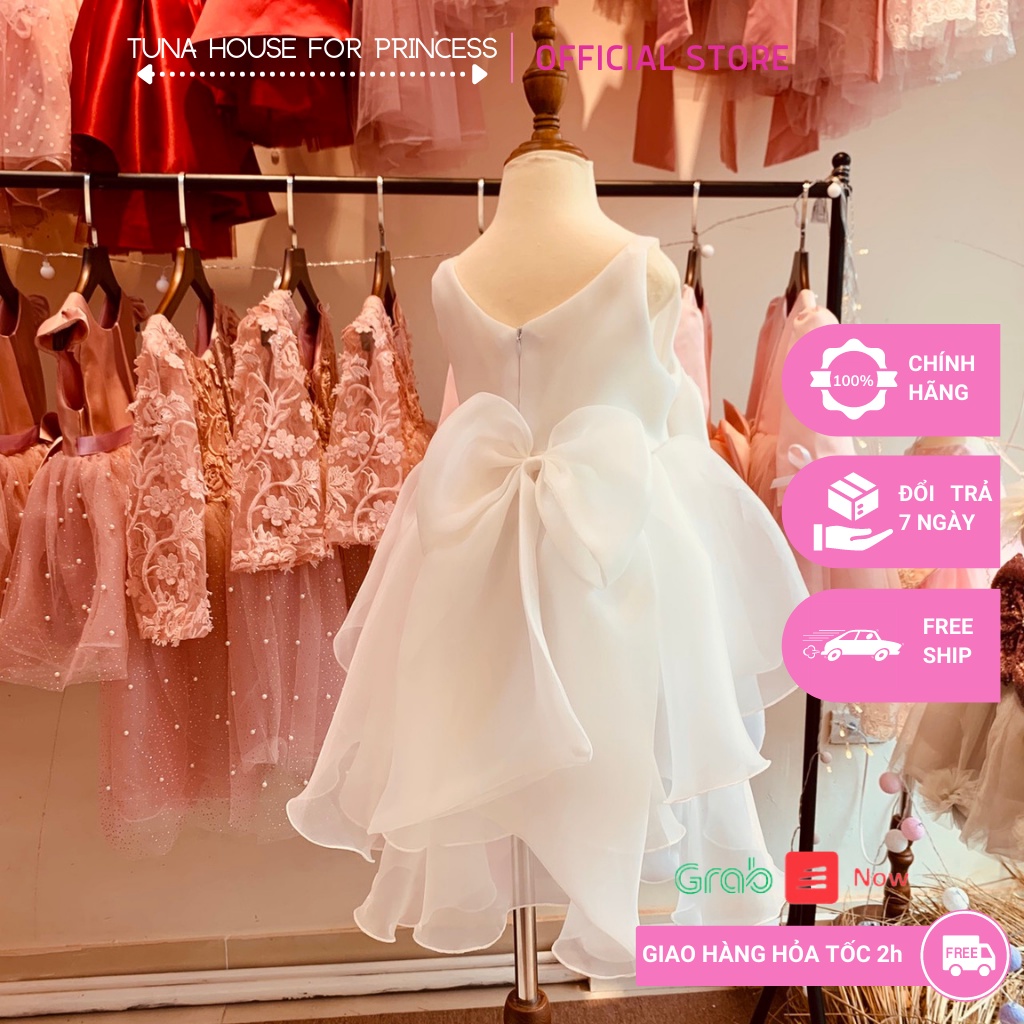 Sẵn size 4-35kg] Váy đầm xoè công chúa thiết kế cho bé gái quà ...