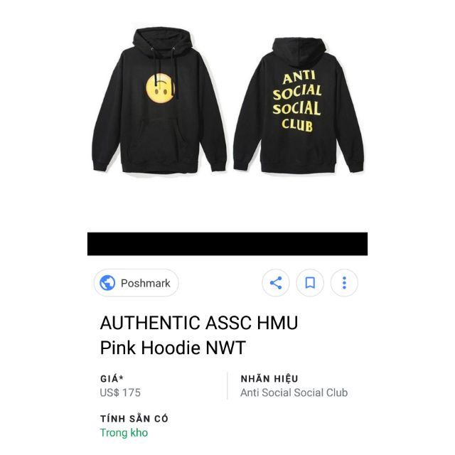 Assc hmu outlet hoodie