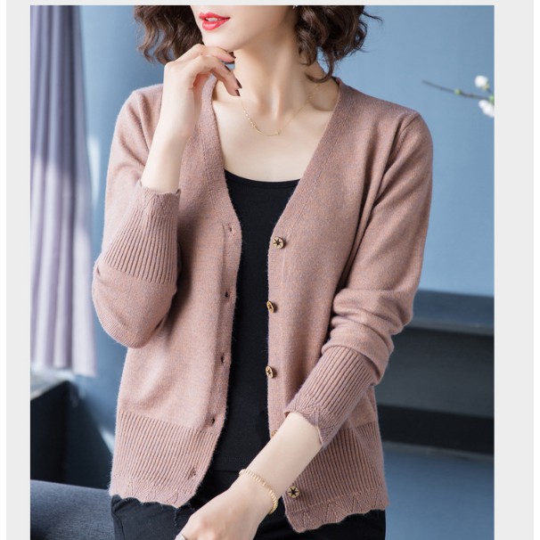 Áo Khoác Cardigan Len Nữ Đẹp, Hàng Nhập, Chất Đẹp, Kiểu Dáng Hàn Quốc |  Shopee Việt Nam