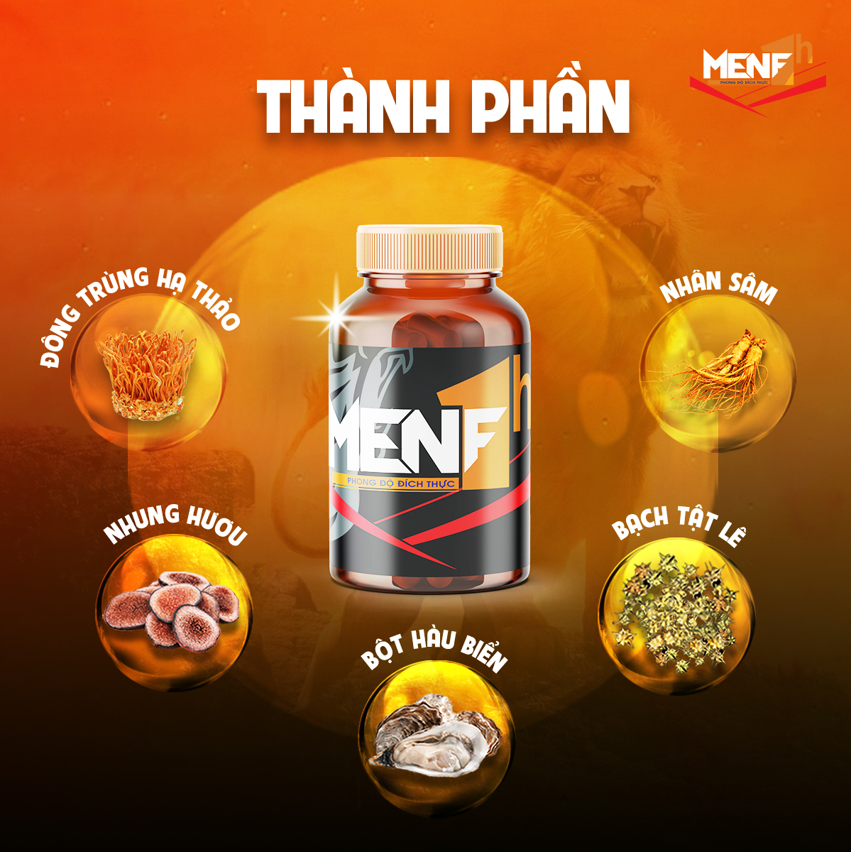 Dược Sĩ Nam Giới MENF 1H, Cửa hàng trực tuyến | Shopee Việt Nam