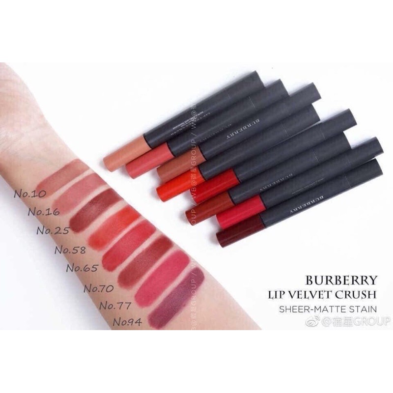 Burberry lip hotsell velvet crush 25