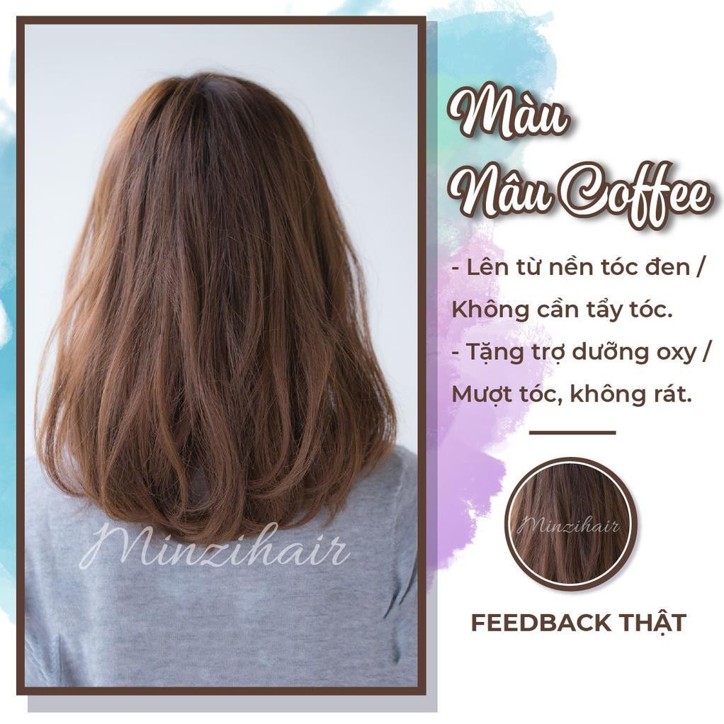 Top 9+ tóc màu nâu cà phê đẹp giúp chị em tự tin tỏa sáng