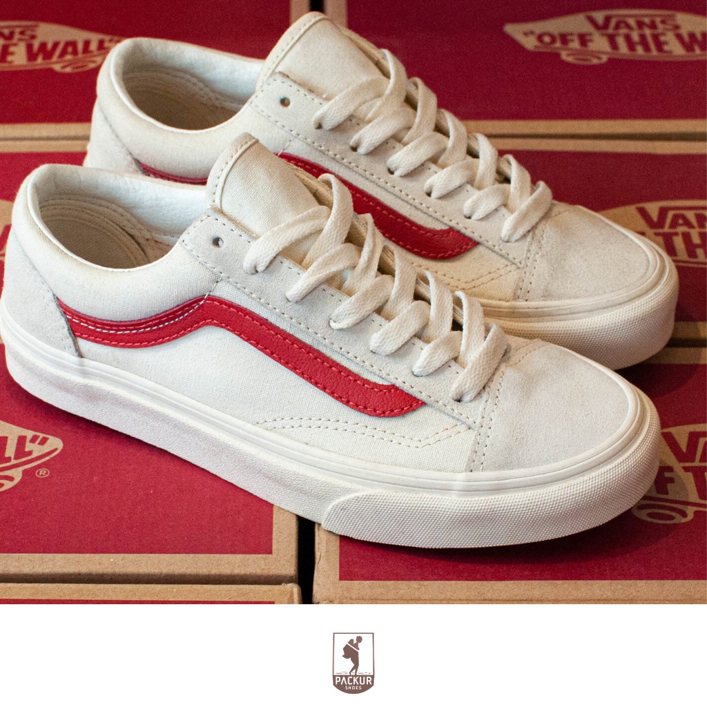 Vans style clearance 36 racing red