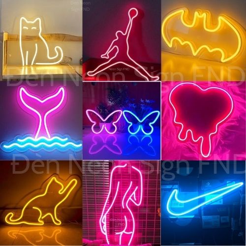 Đèn neon trang tri Phòng Ngủ Tiktok Decor nhà | Shopee Việt Nam