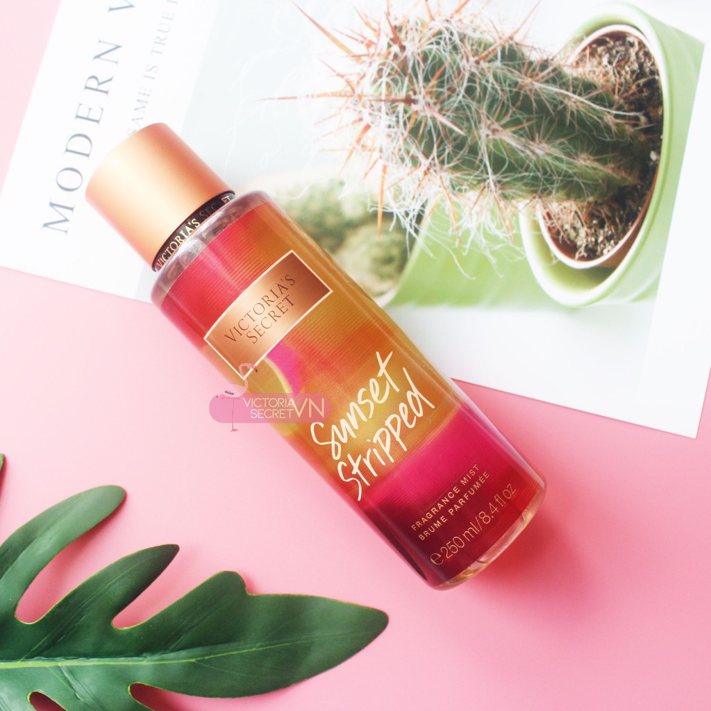 Victoria secret sunset discount stripped body mist