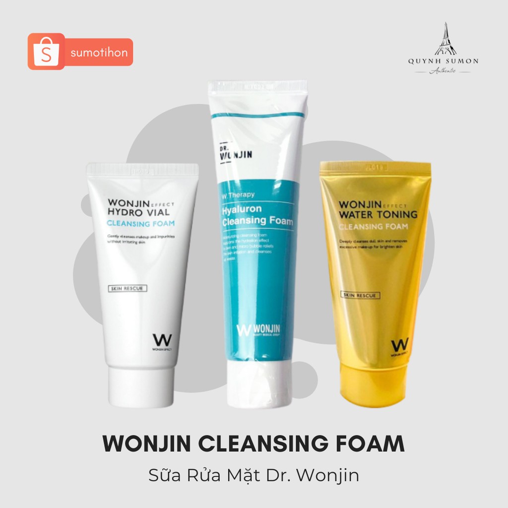 DR. WONJIN] - CLEANSING FOAM | Sữa Rửa Mặt | Shopee Việt Nam