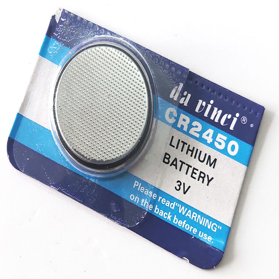 Pin cúc áo Lithium 3 Vôn CR2450 25x4mm