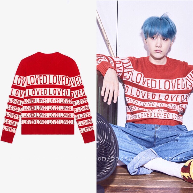 Bts suga 2024 dna sweater