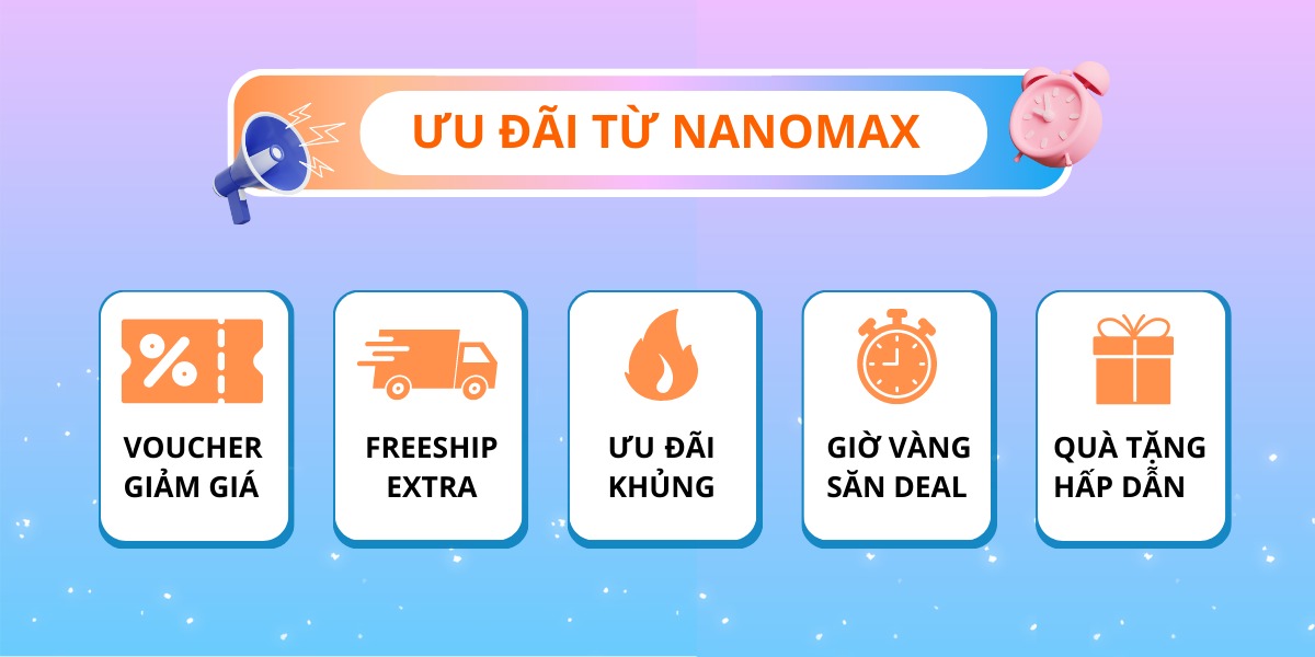 Nanomax Flagship Store - Shopee Mall Online | Shopee Việt Nam
