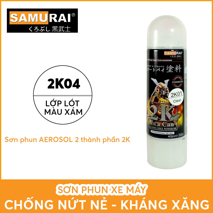 Giá sơn lót 2K04 Samurai: Tìm hiểu chi tiết và so sánh giá cả