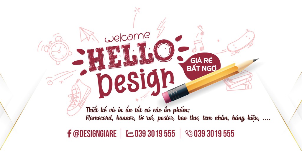 Hello Design - In ấn giá rẻ, Cửa hàng trực tuyến | Shopee Việt Nam