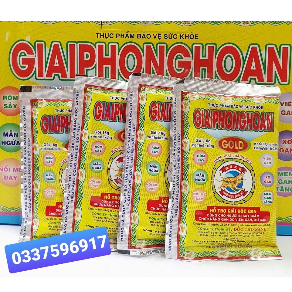 Thành Phần Chính của Thuốc Giải Độc Gan Giải Phong Hoàn