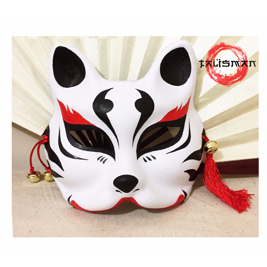 Mặt nạ cáo vẽ_27 (Mask fox-cosplay) TALISMAN | Shopee Việt Nam