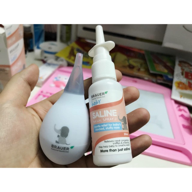 Brauer saline best sale nasal spray