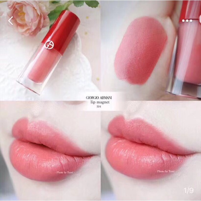 Giorgio armani deals lip magnet 504