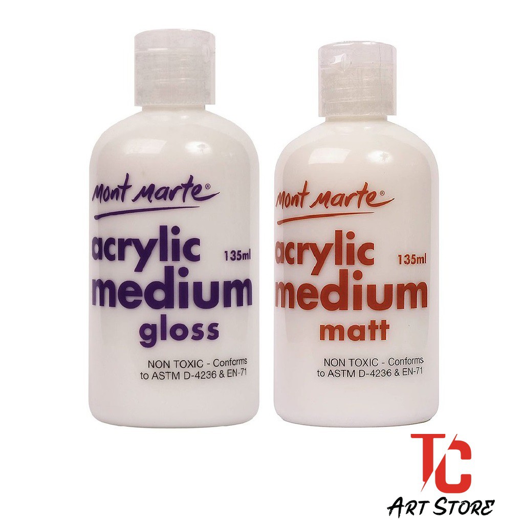 Mont Marte Acrylic Medium Gloss 135ml