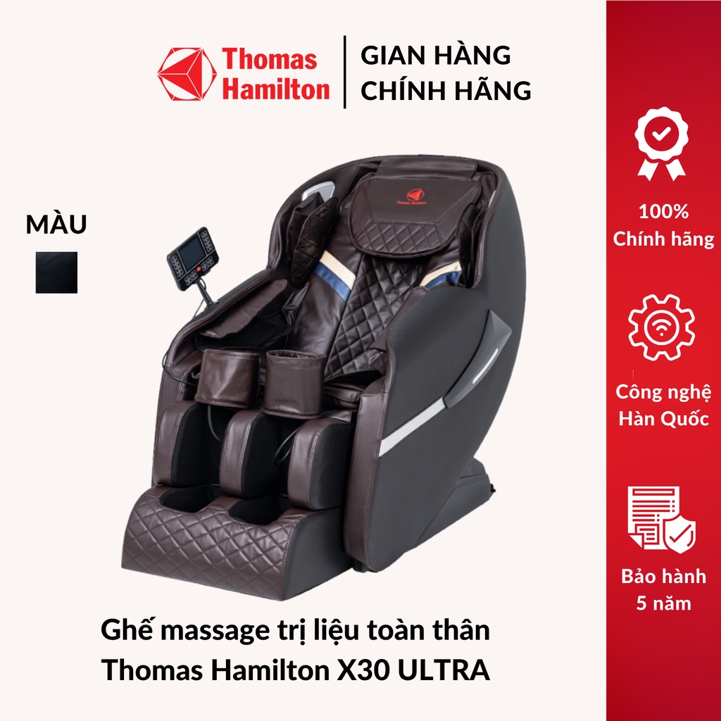 Ghế Massage Toàn Thân Thomas Hamilton X30 Ultra - Công Nghệ Hàn Quốc Massage  Đa Cấp Độ - Bh 5 Năm | Shopee Việt Nam