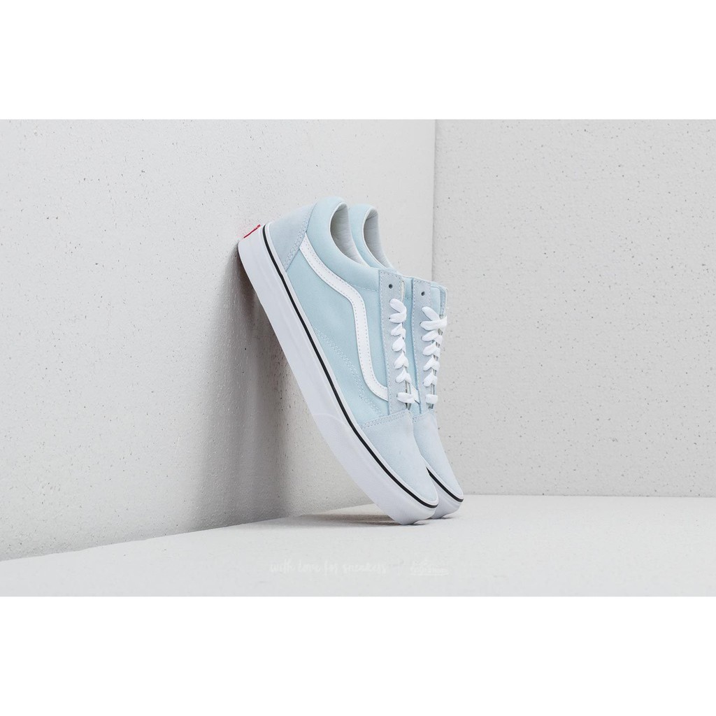 Old skool vans hotsell baby blue true white